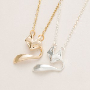 100768-18K-Gold-Plate-Silver-Plated-Fox-Pendant-main