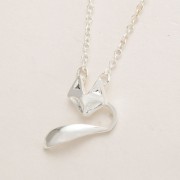 100768-Silver-Plated-Fox-Pendant